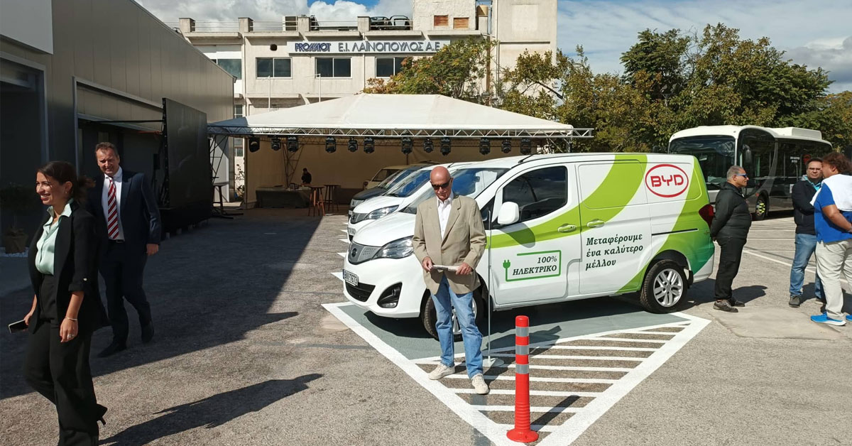 Η BYD OΡΙΣΤΙΚΑ ΣΤΗΝ ΕΛΛΑΔΑ!