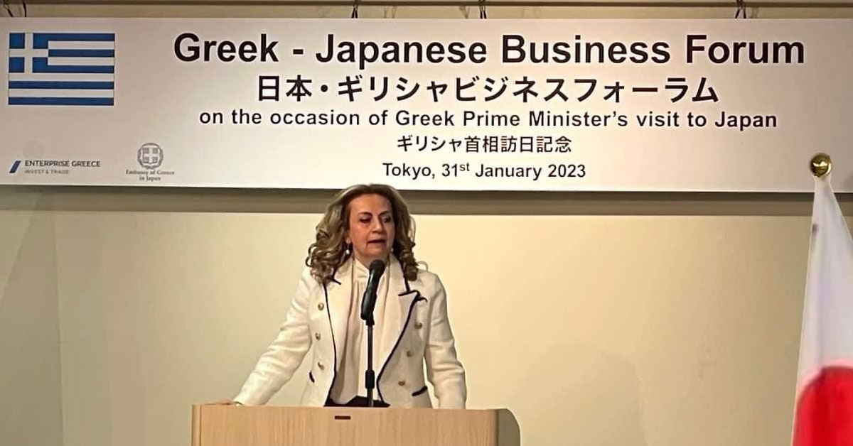 Νέα δυναμική για την επιχειρηματικότητα από τις επαφές της Προέδρου του ΕΒΕΑ στην Ιαπωνία