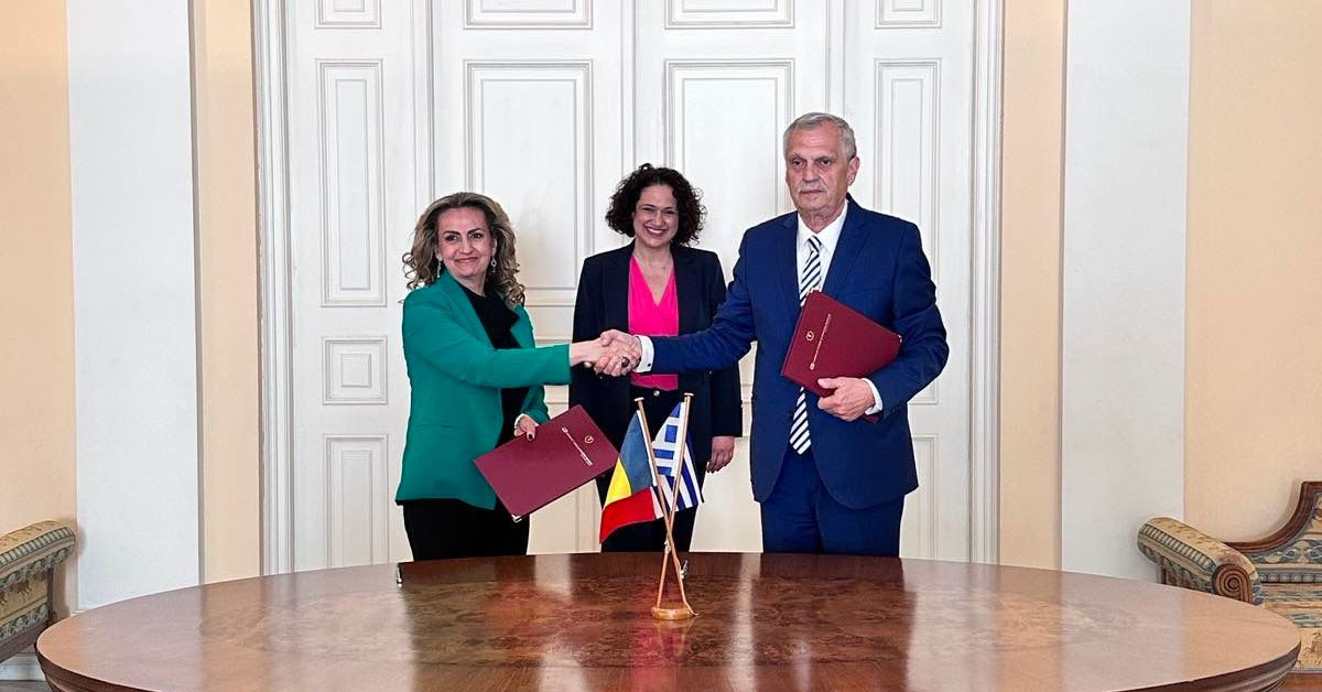 Ανανέωση του Συμφώνου Συνεργασίας μεταξύ του ΕΒΕΑ και του Εμπορικού και Βιομηχανικού Επιμελητηρίου της Prahova, στο πλαίσιο επιχειρηματικής αποστολής στη Ρουμανία