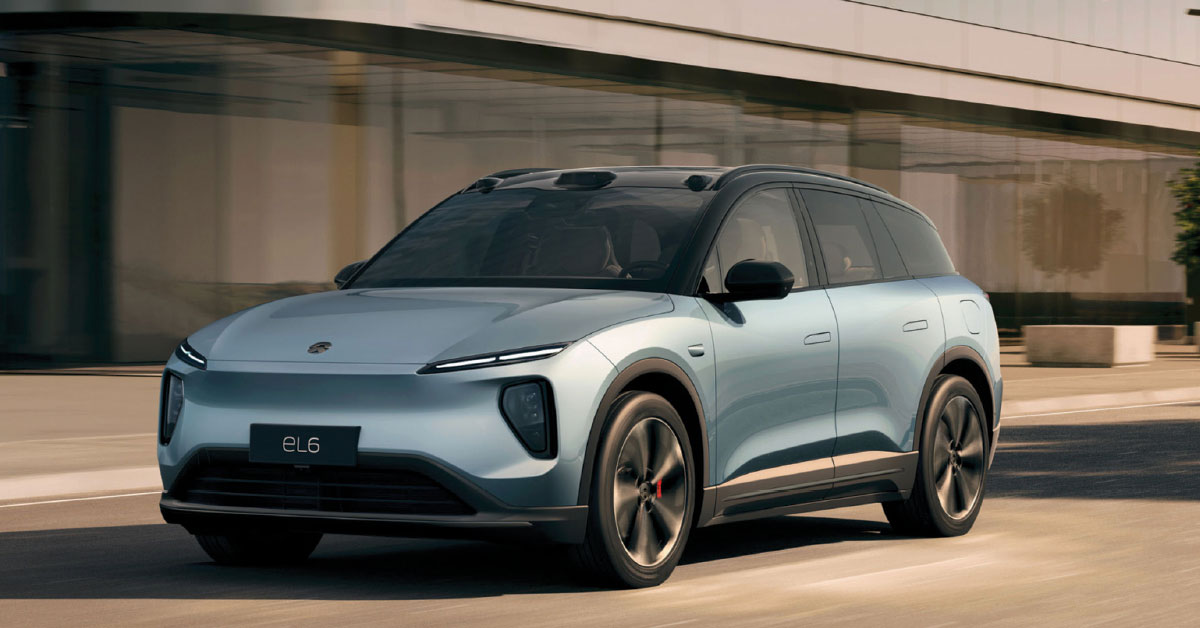 NIO EL6: To EL6 αποτελεί την μεγαλύτερη SUV πρόταση της NIO και παρουσιάστηκε πρόσφατα στην Ελλάδα.